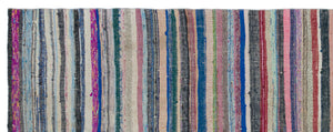 Chaput Over Dyed Kilim Rug 4'11'' x 12'7'' ft 150 x 383 cm