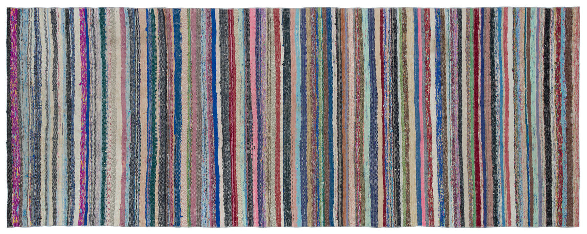 Chaput Over Dyed Kilim Rug 4&#39;11&#39;&#39; x 12&#39;7&#39;&#39; ft 150 x 383 cm