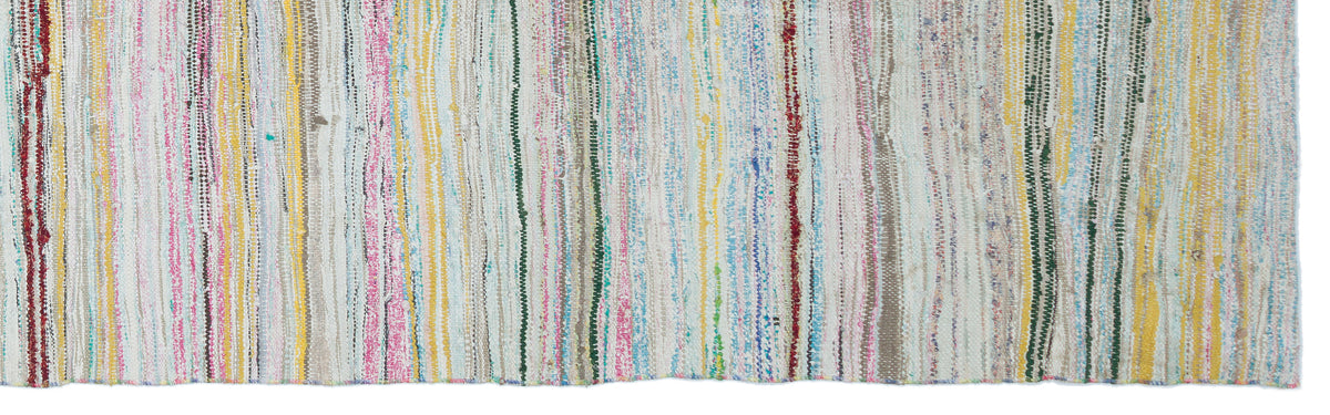 Chaput Over Dyed Kilim Rug 3&#39;7&#39;&#39; x 12&#39;4&#39;&#39; ft 109 x 376 cm