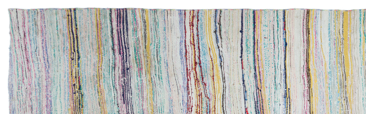 Chaput Over Dyed Kilim Rug 3&#39;7&#39;&#39; x 12&#39;4&#39;&#39; ft 109 x 376 cm