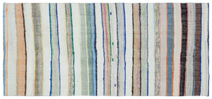 Chaput Over Dyed Kilim Rug 4'9'' x 10'2'' ft 145 x 310 cm