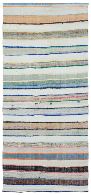 Chaput Over Dyed Kilim Rug 4'9'' x 10'2'' ft 145 x 310 cm