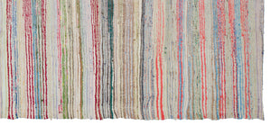 Chaput Over Dyed Kilim Rug 5'4'' x 11'5'' ft 162 x 347 cm