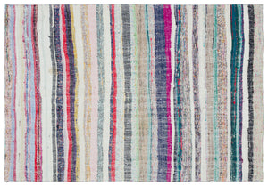 Chaput Over Dyed Kilim Rug 5'2'' x 7'6'' ft 158 x 228 cm