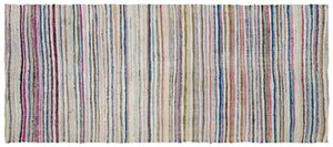 Chaput Over Dyed Kilim Rug 4'9'' x 10'6'' ft 146 x 320 cm