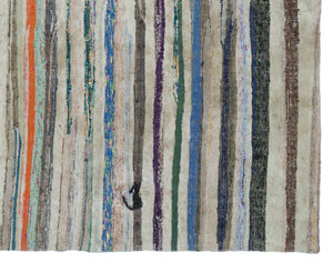 Chaput Over Dyed Kilim Rug 6'9'' x 8'4'' ft 207 x 255 cm