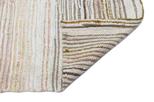 Chaput Over Dyed Kilim Rug 4'7'' x 9'3'' ft 140 x 283 cm