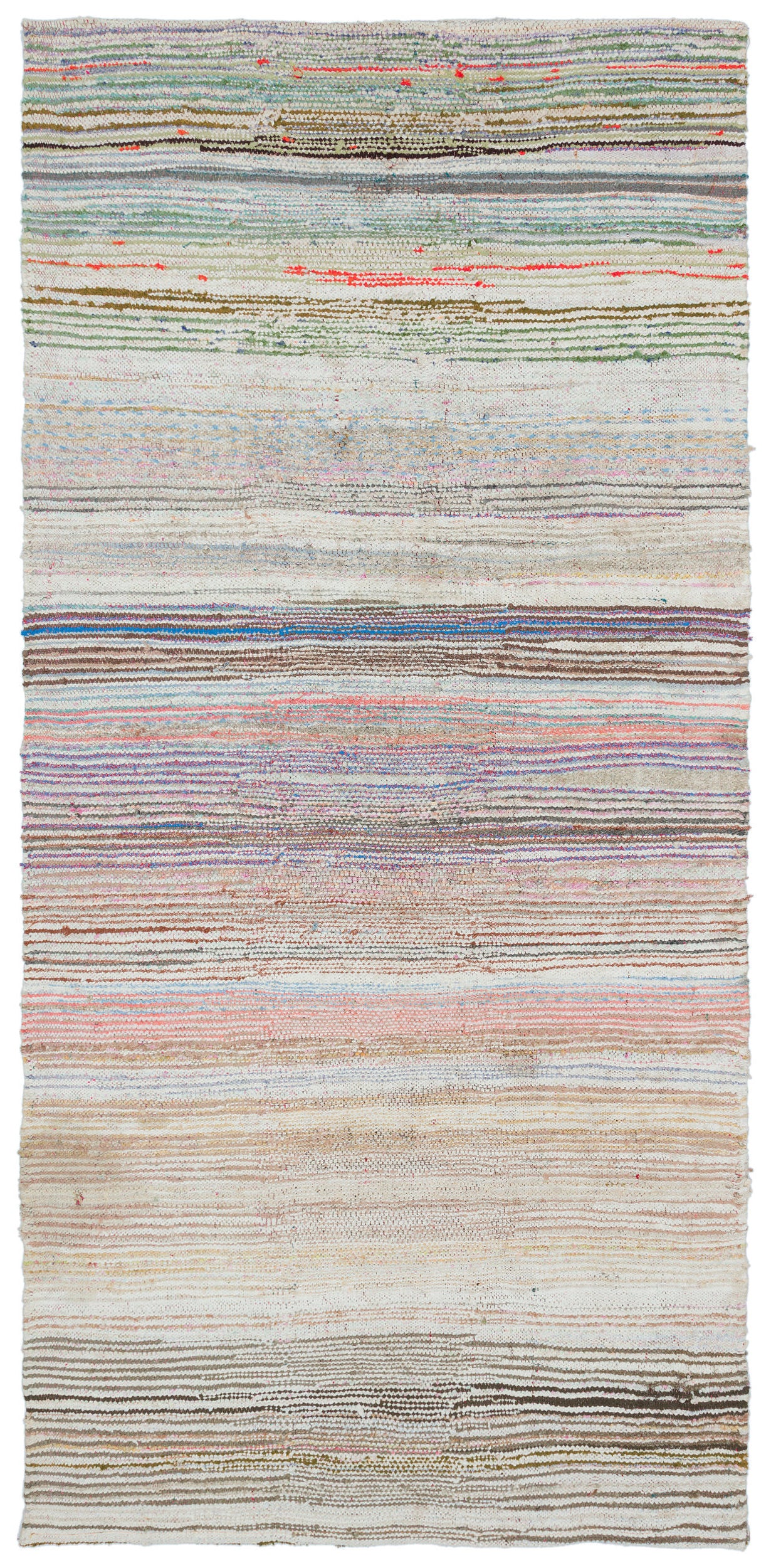 Chaput Over Dyed Kilim Rug 4'7'' x 9'3'' ft 140 x 283 cm