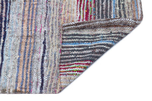 Chaput Over Dyed Kilim Rug 4'4'' x 9'6'' ft 132 x 290 cm