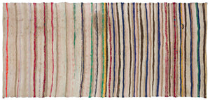 Chaput Over Dyed Kilim Rug 4'12'' x 10'0'' ft 152 x 305 cm