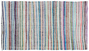 Chaput Over Dyed Kilim Rug 5'10'' x 9'9'' ft 178 x 298 cm