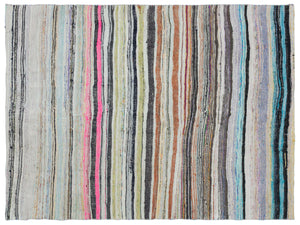 Chaput Over Dyed Kilim Rug 5'3'' x 6'11'' ft 160 x 210 cm
