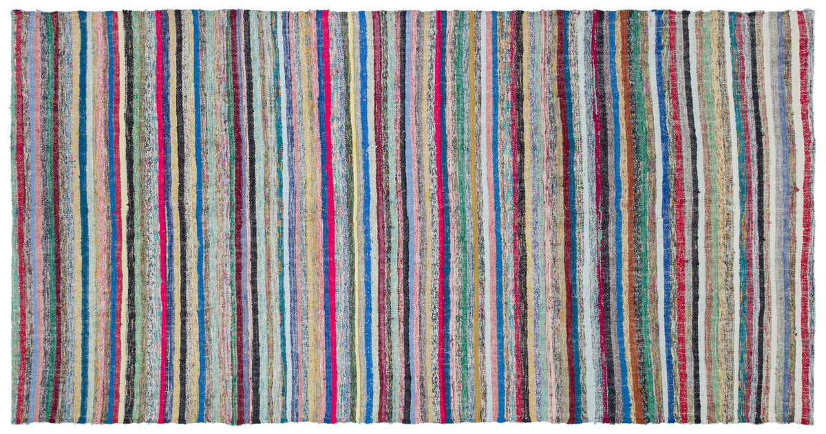 Chaput Over Dyed Kilim Rug 5&#39;5&#39;&#39; x 10&#39;6&#39;&#39; ft 165 x 320 cm