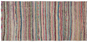 Chaput Over Dyed Kilim Rug 4'10'' x 10'6'' ft 147 x 320 cm