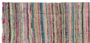 Chaput Over Dyed Kilim Rug 4'10'' x 10'6'' ft 147 x 320 cm