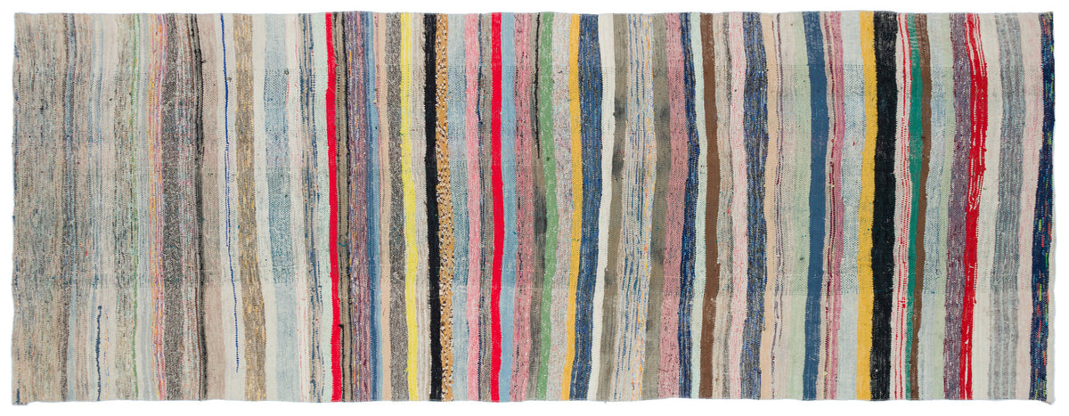 Chaput Over Dyed Kilim Rug 4&#39;6&#39;&#39; x 11&#39;8&#39;&#39; ft 137 x 356 cm