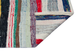 Chaput Over Dyed Kilim Rug 4'6'' x 11'8'' ft 137 x 356 cm