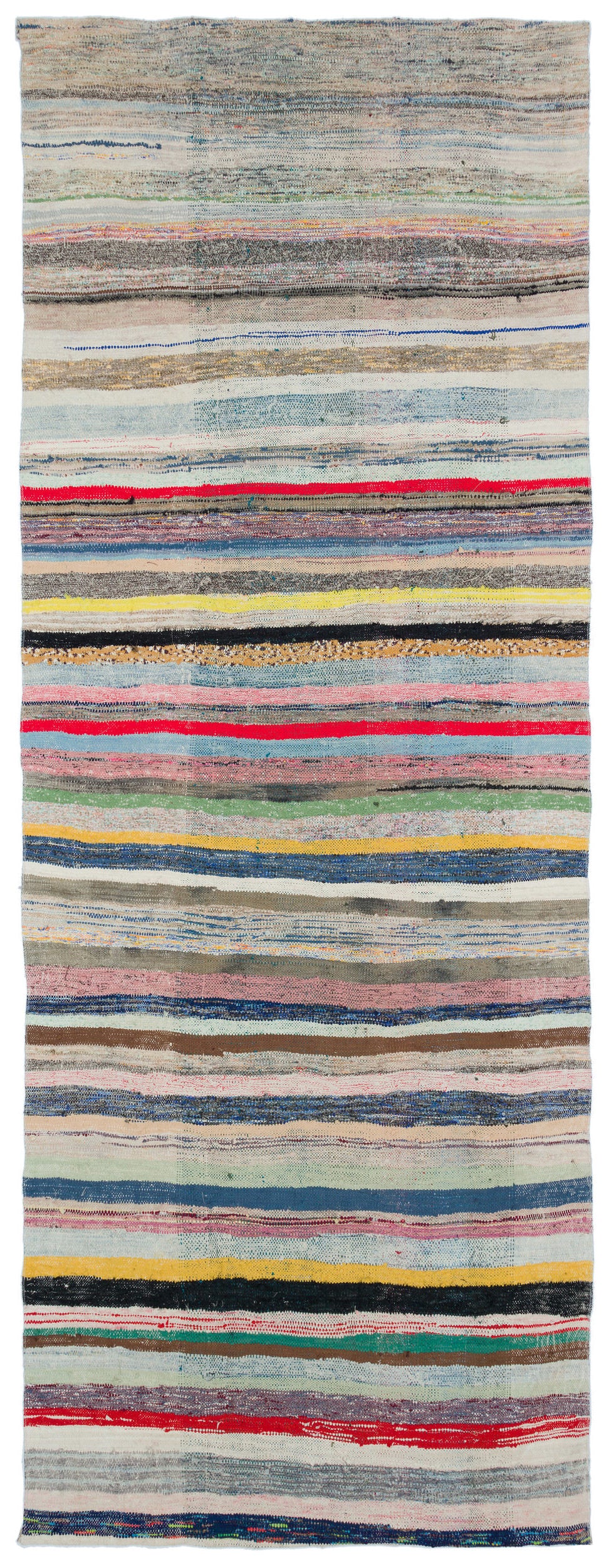 Chaput Over Dyed Kilim Rug 4&#39;6&#39;&#39; x 11&#39;8&#39;&#39; ft 137 x 356 cm