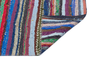 Chaput Over Dyed Kilim Rug 2'6'' x 9'3'' ft 75 x 281 cm