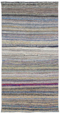 Chaput Over Dyed Kilim Rug 5'1'' x 9'9'' ft 156 x 296 cm