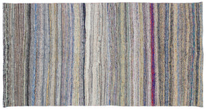 Chaput Over Dyed Kilim Rug 5'1'' x 9'9'' ft 156 x 296 cm