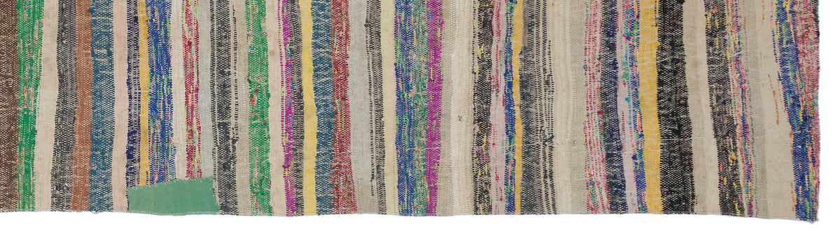 Chaput Over Dyed Kilim Rug 3&#39;6&#39;&#39; x 12&#39;5&#39;&#39; ft 106 x 378 cm