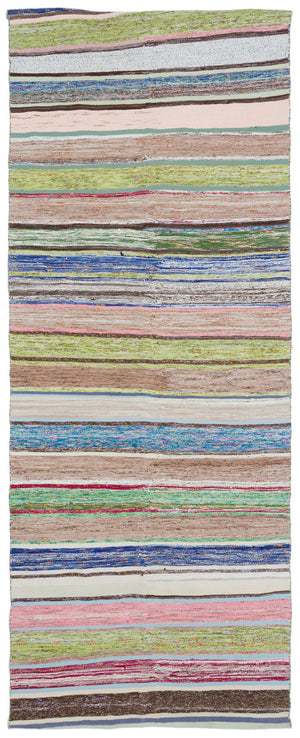 Chaput Over Dyed Kilim Rug 4'8'' x 11'10'' ft 142 x 361 cm