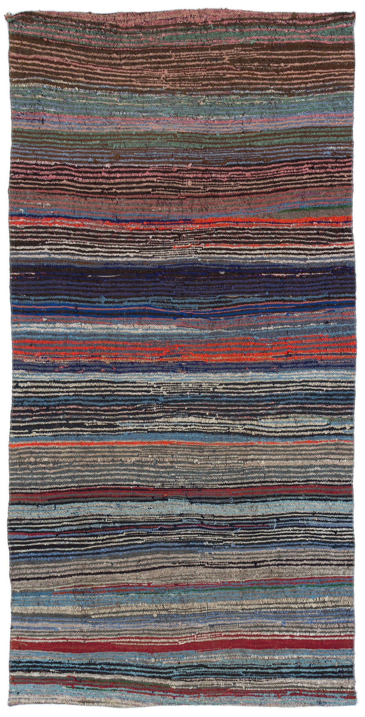 Chaput Over Dyed Kilim Rug 4&#39;6&#39;&#39; x 9&#39;1&#39;&#39; ft 138 x 276 cm