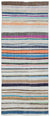 Chaput Over Dyed Kilim Rug 4'12'' x 11'11'' ft 152 x 362 cm