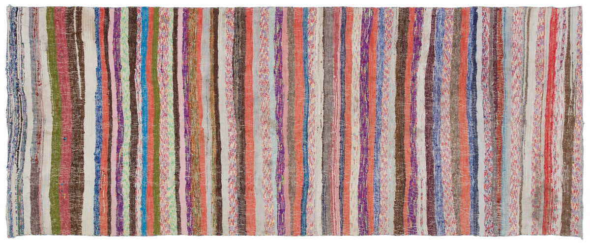 Chaput Over Dyed Kilim Rug 4&#39;8&#39;&#39; x 11&#39;7&#39;&#39; ft 143 x 354 cm