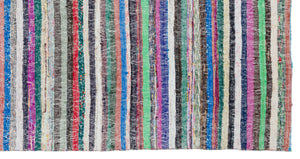Chaput Over Dyed Kilim Rug 5'6'' x 10'3'' ft 168 x 312 cm
