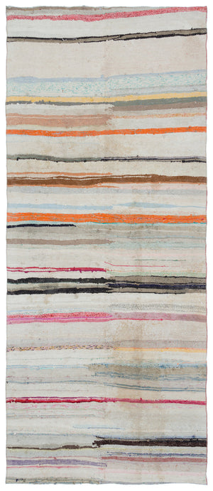 Chaput Over Dyed Kilim Rug 4'8'' x 10'9'' ft 142 x 328 cm