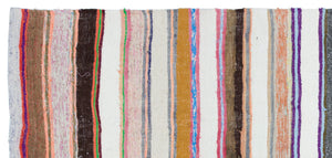 Chaput Over Dyed Kilim Rug 5'1'' x 11'1'' ft 156 x 338 cm