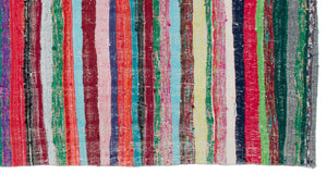 Chaput Over Dyed Kilim Rug 5'2'' x 9'10'' ft 158 x 300 cm