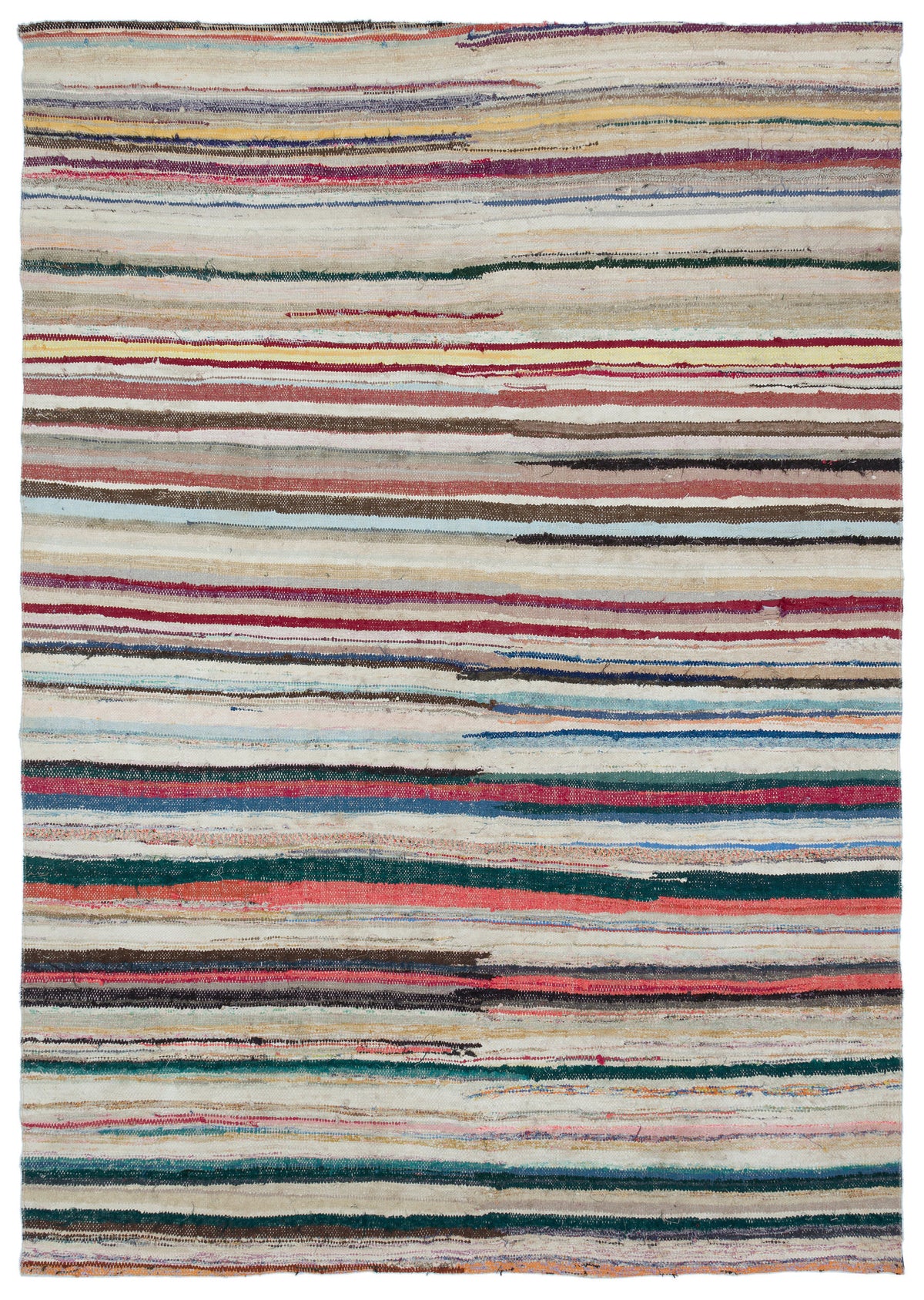 Chaput Over Dyed Kilim Rug 6&#39;9&#39;&#39; x 9&#39;4&#39;&#39; ft 207 x 285 cm