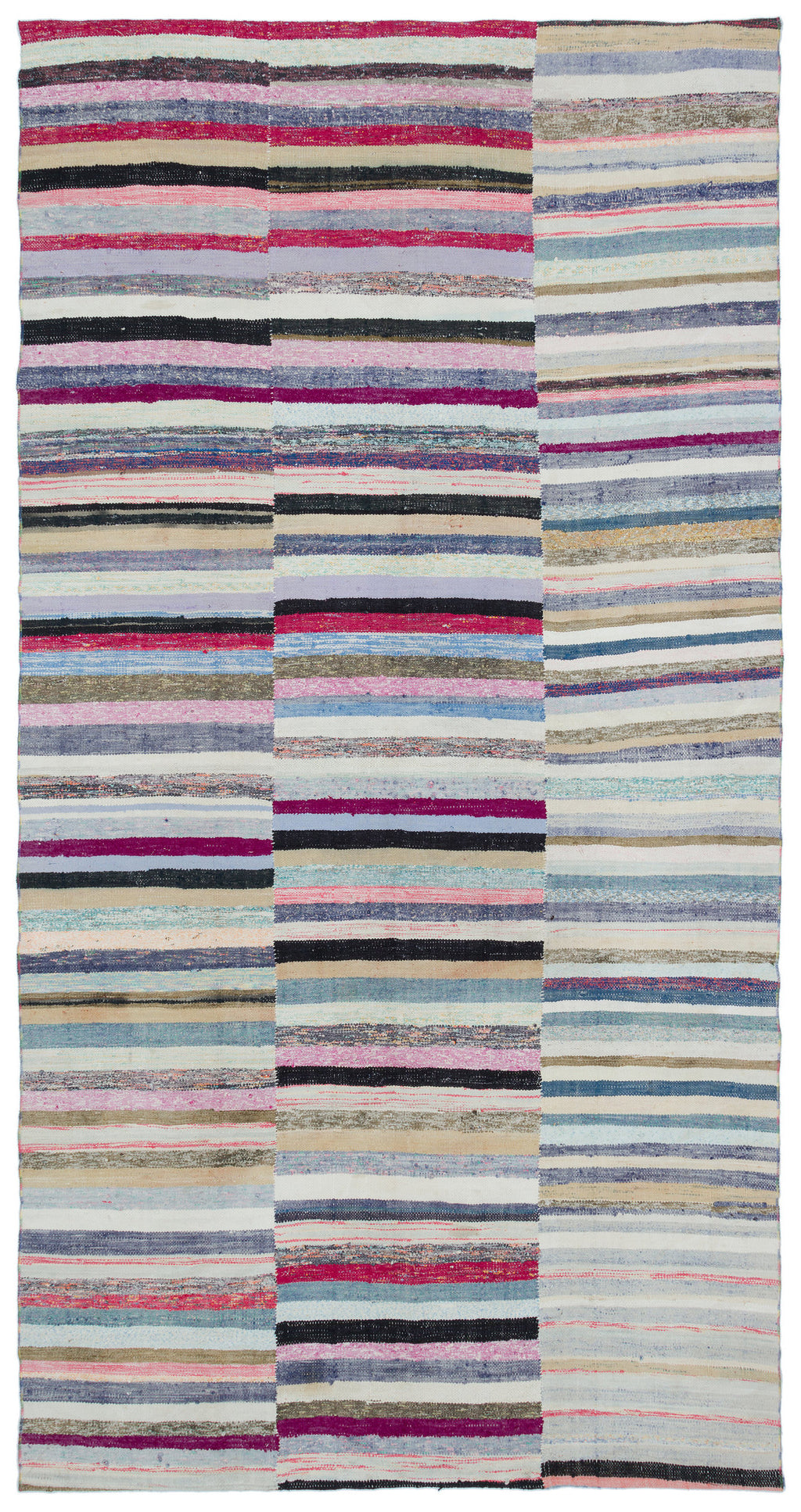Chaput Over Dyed Kilim Rug 5'5'' x 9'11'' ft 166 x 303 cm