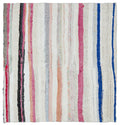 Chaput Over Dyed Kilim Rug 5'1'' x 4'11'' ft 154 x 150 cm