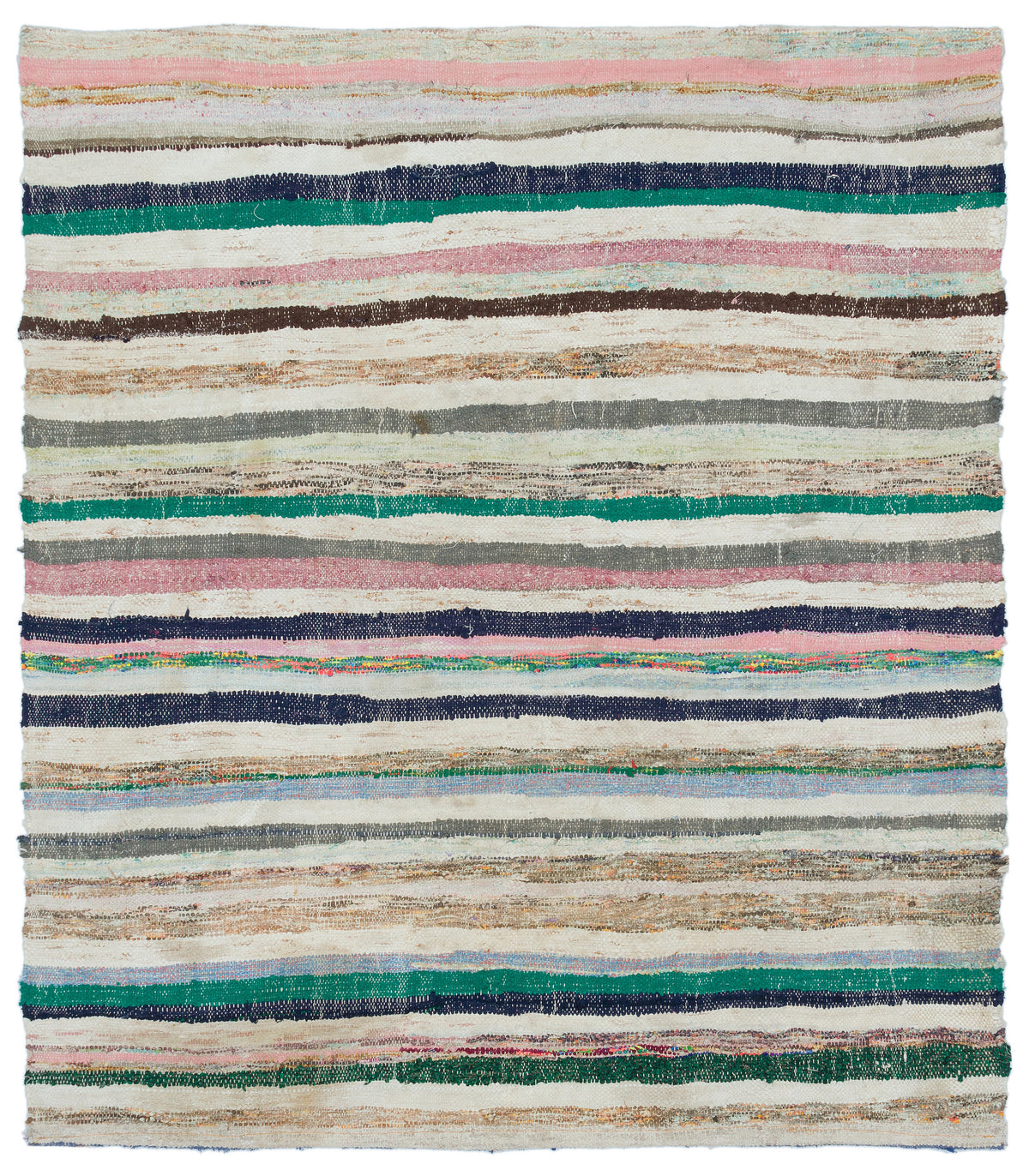 Chaput Over Dyed Kilim Rug 4&#39;8&#39;&#39; x 5&#39;4&#39;&#39; ft 142 x 163 cm