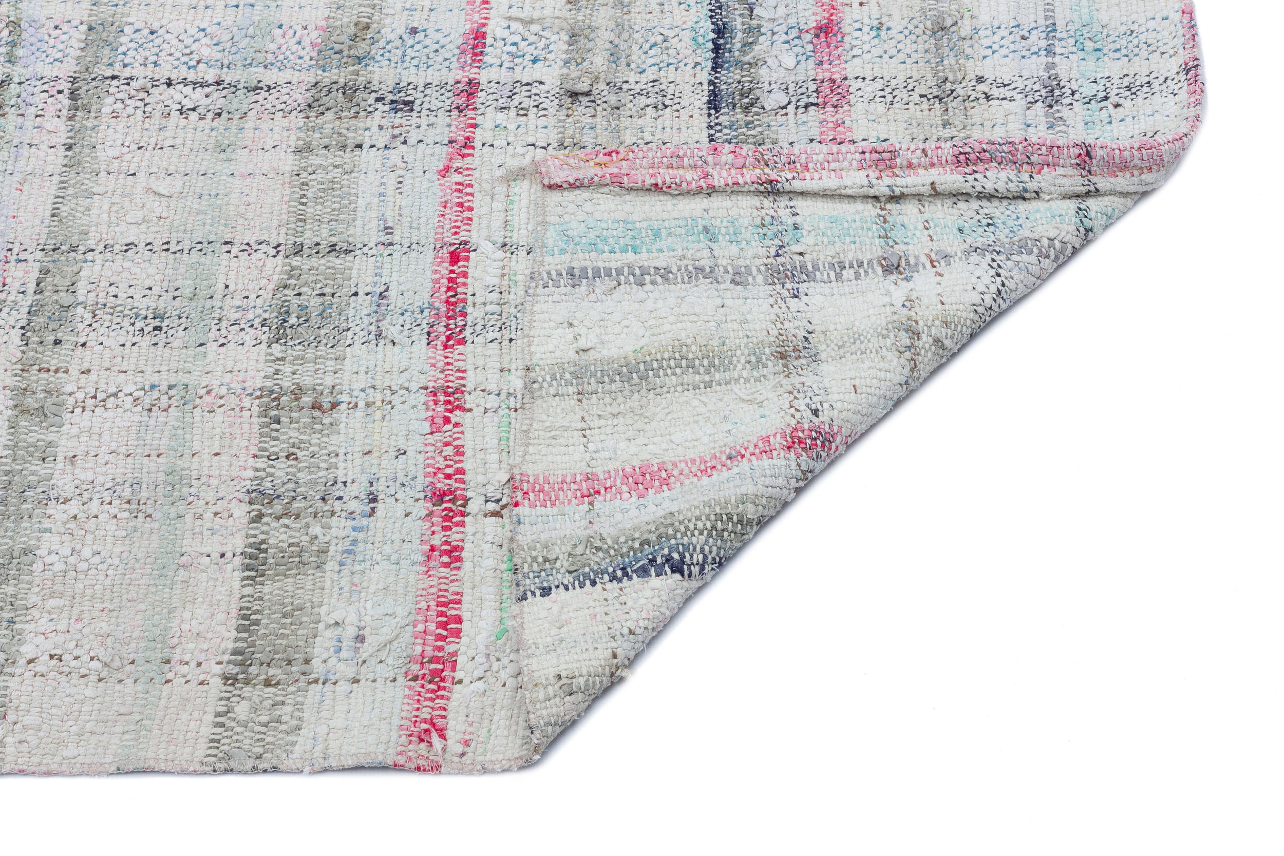 Chaput Over Dyed Kilim Rug 6'6'' x 6'11'' ft 198 x 210 cm