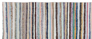 Chaput Over Dyed Kilim Rug 4'8'' x 10'11'' ft 141 x 334 cm