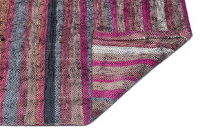 Chaput Over Dyed Kilim Rug 2'5'' x 10'1'' ft 74 x 307 cm