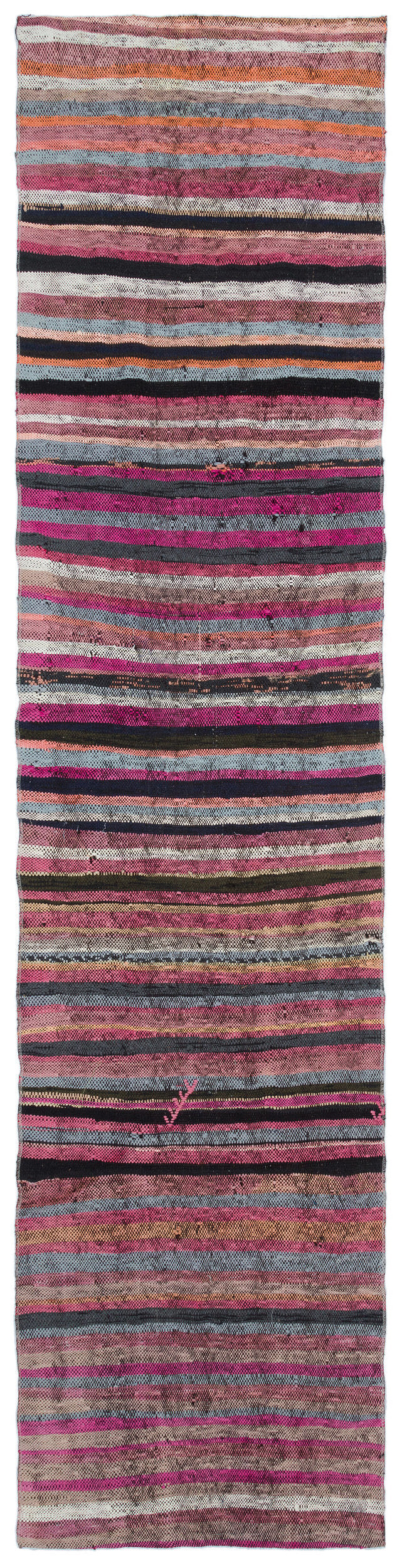 Chaput Over Dyed Kilim Rug 2&#39;5&#39;&#39; x 10&#39;1&#39;&#39; ft 74 x 307 cm