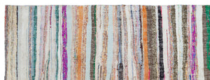 Chaput Over Dyed Kilim Rug 4'4'' x 11'9'' ft 131 x 358 cm