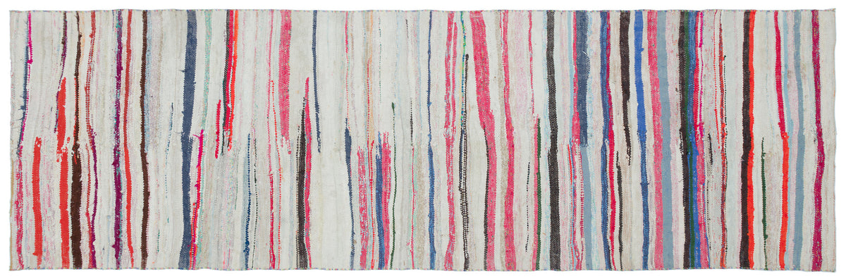 Chaput Over Dyed Kilim Rug 3&#39;5&#39;&#39; x 10&#39;8&#39;&#39; ft 103 x 325 cm