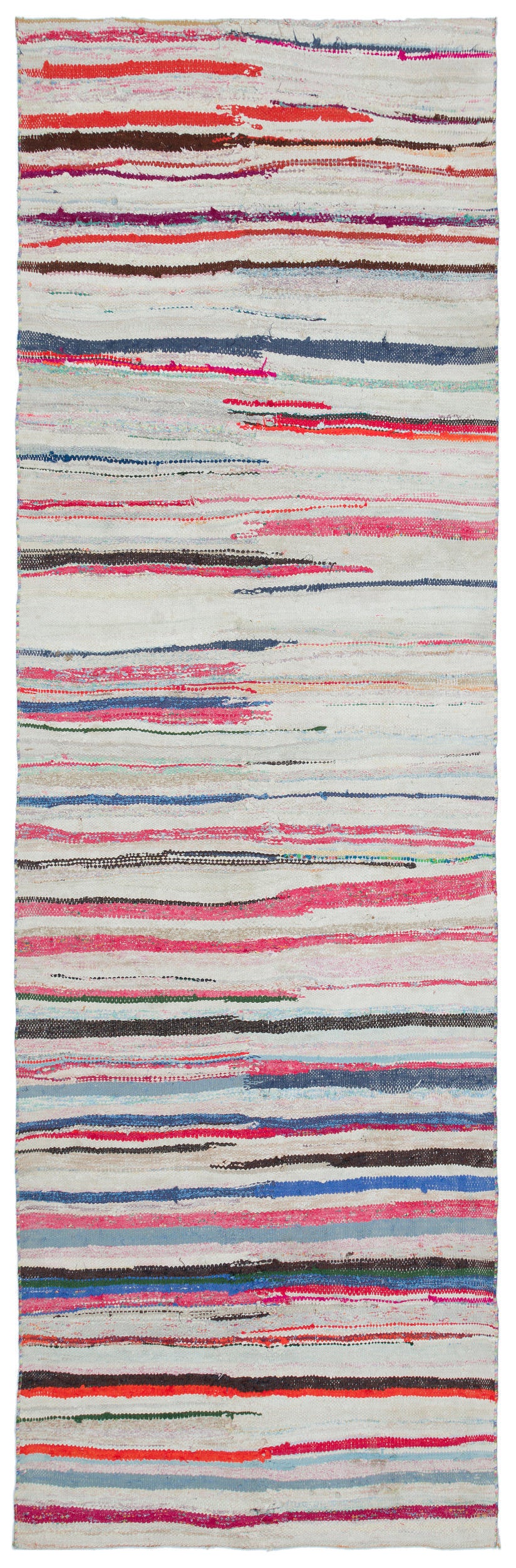 Chaput Over Dyed Kilim Rug 3&#39;5&#39;&#39; x 10&#39;8&#39;&#39; ft 103 x 325 cm