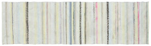 Chaput Over Dyed Kilim Rug 2'6'' x 8'9'' ft 77 x 267 cm