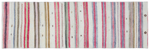 Chaput Over Dyed Kilim Rug 2'11'' x 8'10'' ft 88 x 270 cm