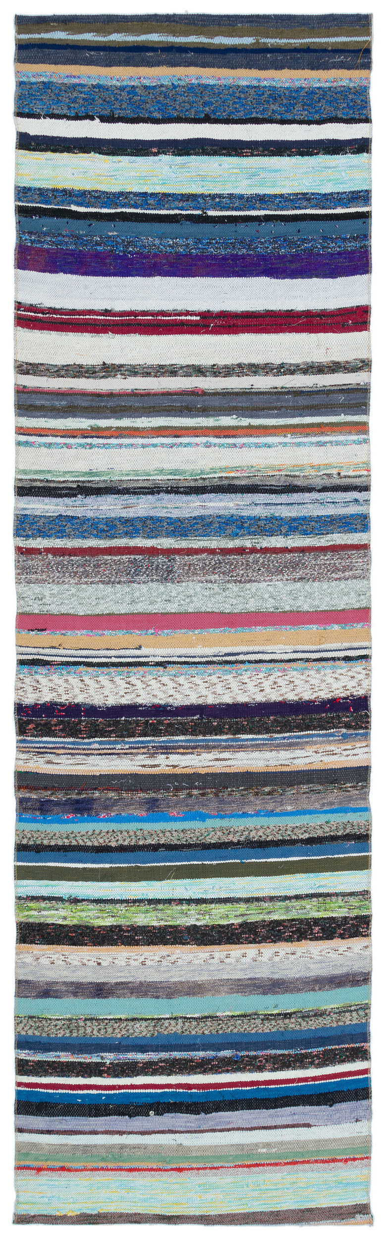 Chaput Over Dyed Kilim Rug 2'9'' x 9'5'' ft 85 x 288 cm