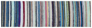 Chaput Over Dyed Kilim Rug 2'9'' x 9'5'' ft 85 x 288 cm