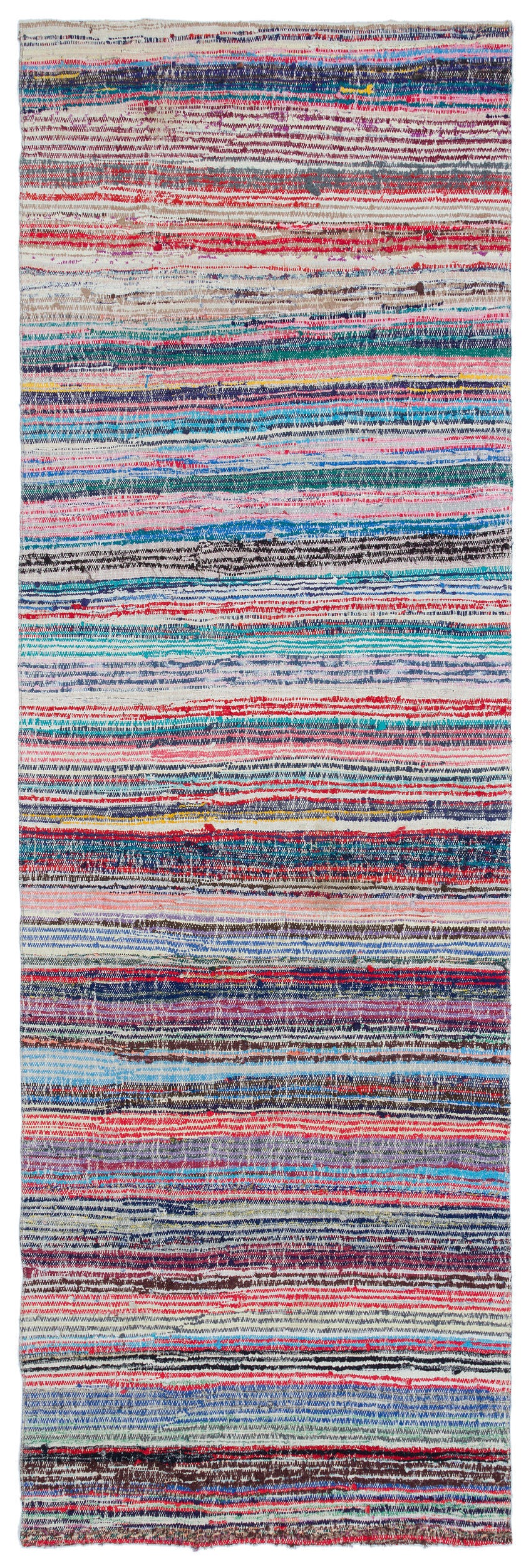 Chaput Over Dyed Kilim Rug 3&#39;6&#39;&#39; x 10&#39;6&#39;&#39; ft 106 x 320 cm